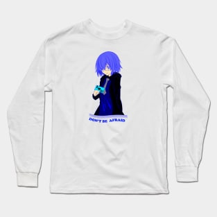 Blue Waifu Long Sleeve T-Shirt